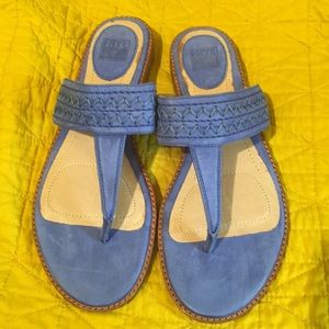 Frye Ali Artisanal Thong Sandal Leather Flip Flop
